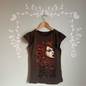 Forest Green Zara Another Breakfast With You Blouse in size US M